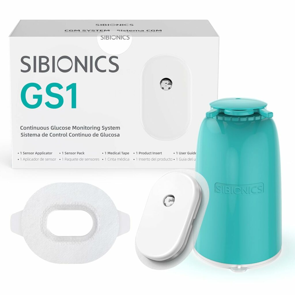 SIBIONICS GS1 Sensor Continuous Glucose Monitoring (CGM)